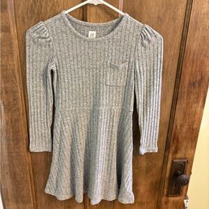 GAP Kids Heather Gray Knit Sweater